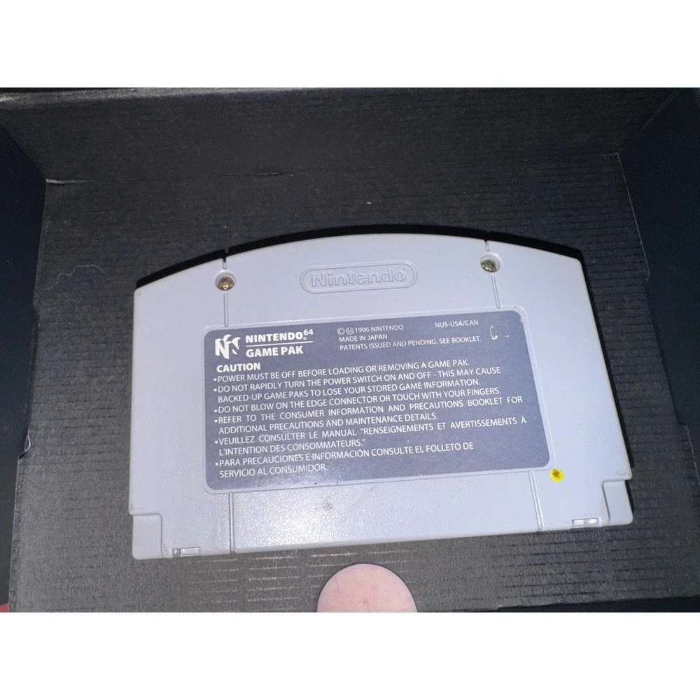 Star Wars:‎ Shadows of the Empire N64 (Nintendo 64, 1996) Authentic Tested